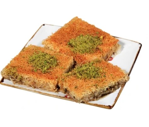 1 Kg Tel Kadayıf Tepsi Tepsi Sunum