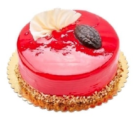 Doyurucu Porsiyon 6–9 Kişilik Sade Klasik Frambuazlı Yaş Pasta