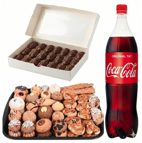 Taze Hazırlanan Ekler + Kuru Pasta Menüsü